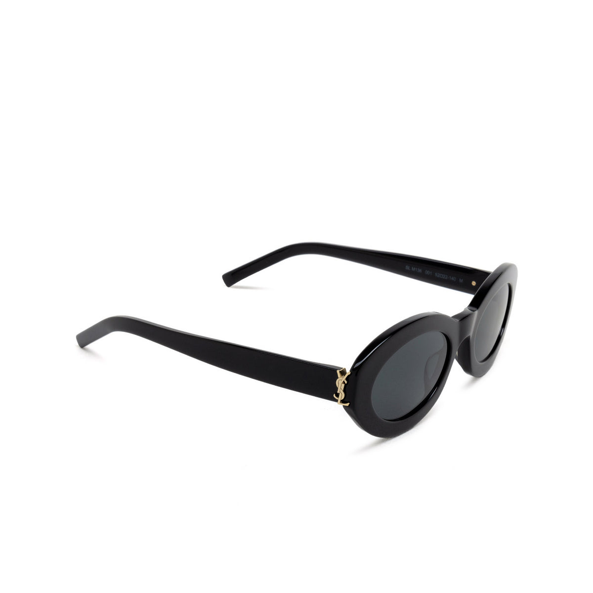 Montatura SAINT LAURENT SL M136 001-BLACK-BLA 52 22 140